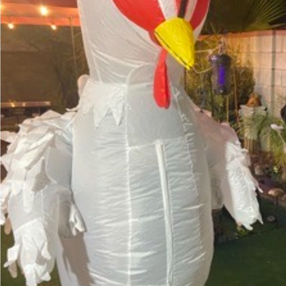 Inflatable Chicken Costume